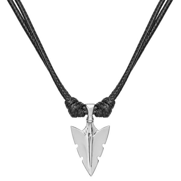 Lucleon Gravel | Collier Avec Pendentif Flèche En Acier Inoxydable 1