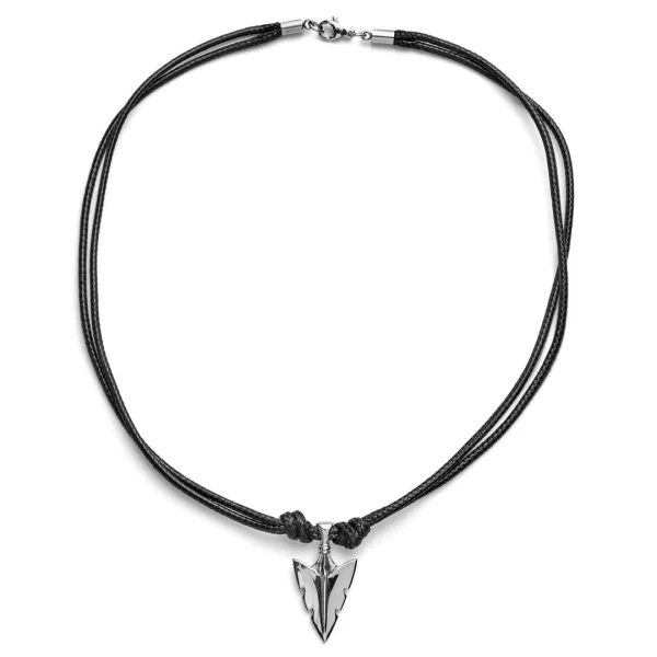 Lucleon Gravel | Collier Avec Pendentif Flèche En Acier Inoxydable 4