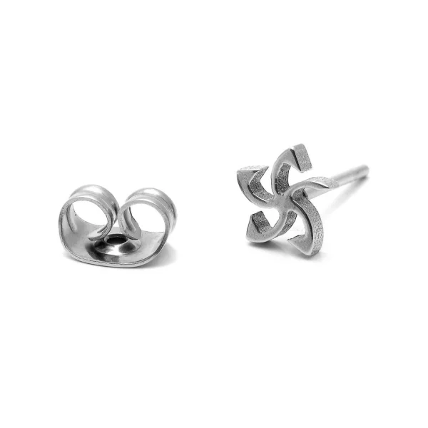 Fort Tempus Boucle D’oreille Tribale Tourbillon 5