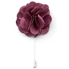 Warren Asher Boutonnière à Fleur Bordeaux Luxueuse 22
