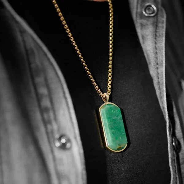 Arkai Collier à Pendentif En Jade Taïwanais Orisun Anthony 3