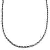 Lucleon Chaîne à Maille Cordée Argentée Amager Collin – 6 Mm 20