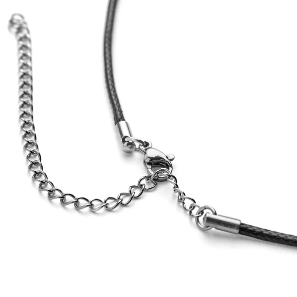 Lucleon Collier à Pendentif En Croix Argentée Leo Gravel 5