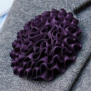 Warren Asher Boutonnière à Fleur Pissenlit Violette 18