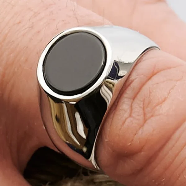 Lucleon Bague Argentée Gravel Law 6