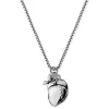 Otsu Egan | Collier Le Coeur En Métal Argenté 22