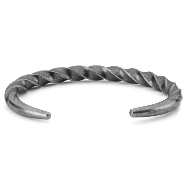 Fort Tempus Bracelet Manchette Spirale Vintage Argenté 3