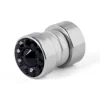 Fort Tempus Boucle D’oreille Magnétique En Cristal Noir 6 Mm 11