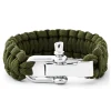 Tailor Toki Bracelet Vert En Paracorde Réglable 11
