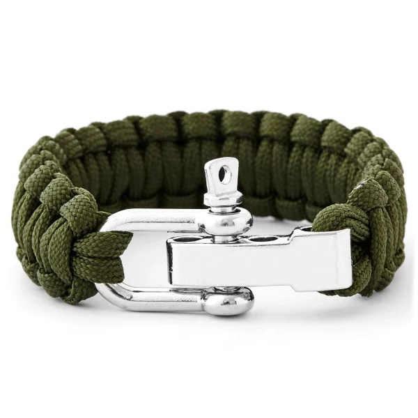 Tailor Toki Bracelet Vert En Paracorde Réglable 1