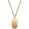 Lucleon Collier à Pendentif ID Doré 20