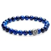 Lucleon Bracelet Œil De Tigre Bleu 19