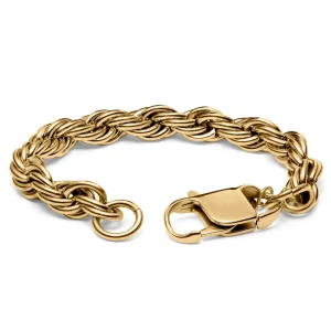 Lucleon Bracelet En Métal Tressé Couleur Or Corwin Amager – 10 Mm 10