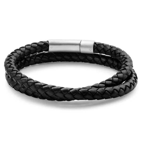 Lucleon Bracelet Collins En Cuir Noir – 6 Mm 5