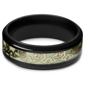 Fort Tempus Bague Phosphorescente à Motifs Dragons 9