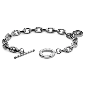Arkai Atlas | Bracelet En Acier Argenté Avec Pendentif L’étoile Polaire 14
