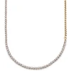 Lucleon Amager | Collier En Acier Inoxydable Doré Avec Zircones 20