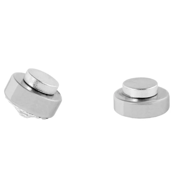 Fort Tempus Boucle D’oreille Magnétique à Cristaux Translucides – 6 Mm 5