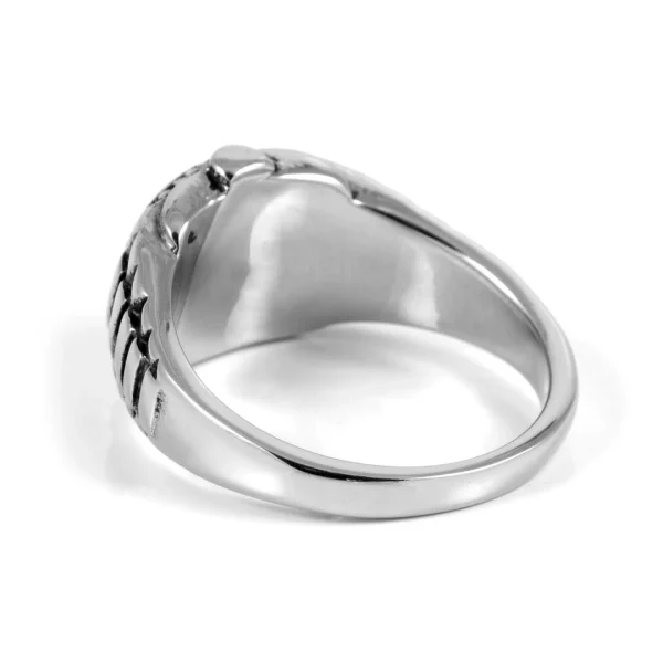 SteelCZ Bague En Acier Le Marin 4