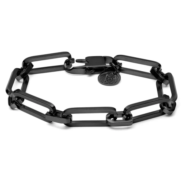 Lucleon Bracelet à Chaîne Torsadée Couleur Gunmetal Cedric Amager 1