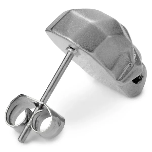 Moody Mason Boucle D’oreille Jax – Crâne En Acier 3