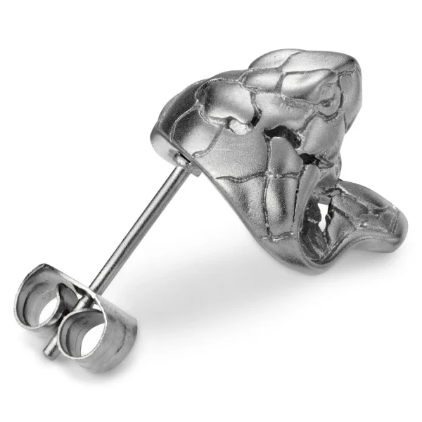 Moody Mason Boucle D’oreille Jax – Cobra En Acier 3