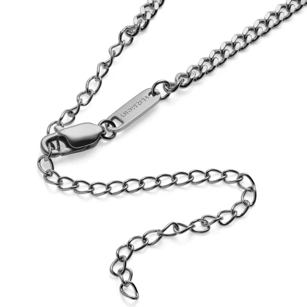 Seizmont Ace | Collier à Double Pendentif Argenté « L’as De Pique » Et « Le Fer à Cheval » 7
