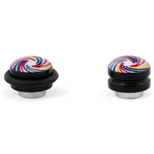 Fort Tempus Boucle D’oreille Magnétique Le Tourbillon De Couleurs 7