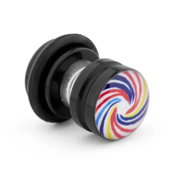 Fort Tempus Boucle D’oreille Magnétique Le Tourbillon De Couleurs 4