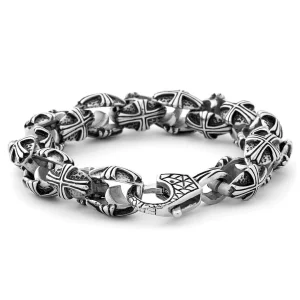 Fort Tempus Bracelet An Acier Boucliers 7