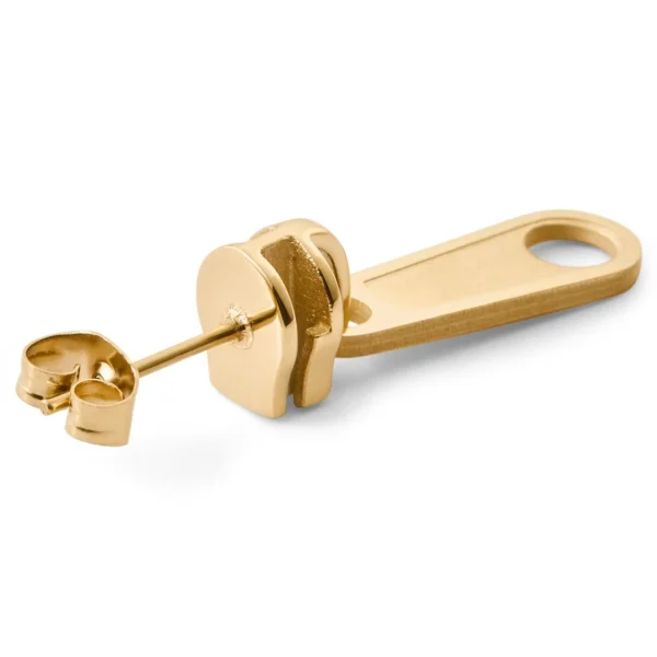 Otsu Clou D’oreille Floyd Doré En Zipper 3
