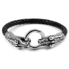 Fort Tempus Bracelet En Cuir Tresse Bolo Et Serpents 20