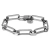 Lucleon Bracelet à Chaîne Torsadée Couleur Argent Cedric Amager 11
