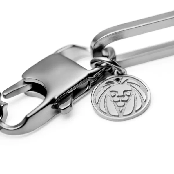 Lucleon Bracelet à Chaîne Torsadée Couleur Argent Cedric Amager 4