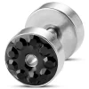 Lucleon Clou D’oreille Argenté Et Zircone Argentée 6 Mm 22