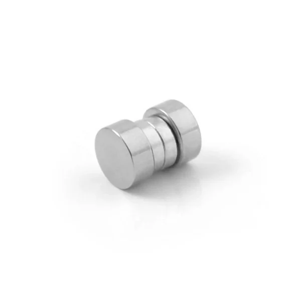 Fort Tempus Boucle D’oreille Magnétique En Acier – 6 Mm 1