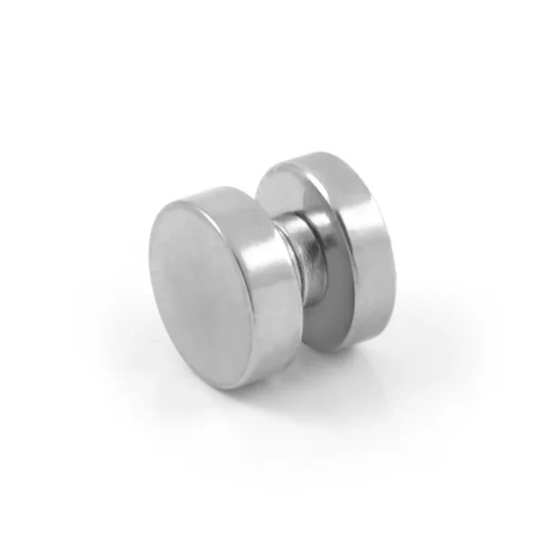 Fort Tempus Boucle D’oreille Magnétique En Zircone Bleu – 10 Mm 3