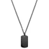Lucleon Collier Le Graffiti Couleur Gris Gunmetal 22