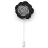 Warren Asher Broche Noire Et Gris Clair 16