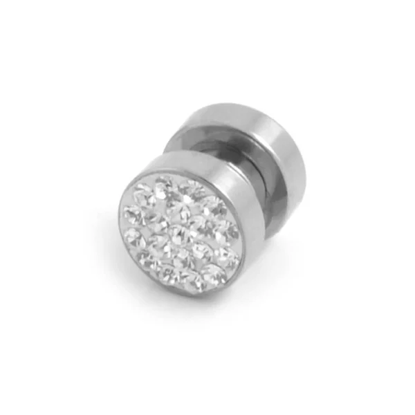 Fort Tempus Boucle D’oreille Magnétique 8 Mm En Zircone 1