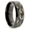 Fort Tempus Anneau Camouflage Noir En Acier 14