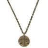 Lucleon Astro | Collier En Acier Doré Avec Signe Astrologique De La Balance 22