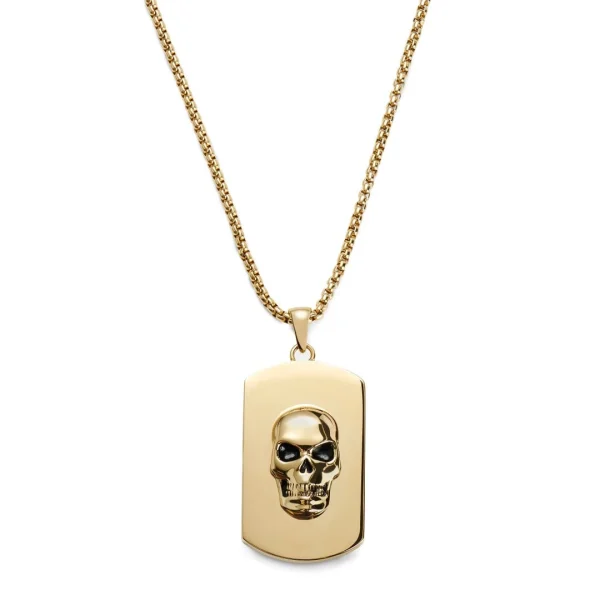 Lucleon Collier à Pendentif Doré Icarus Damiano 1