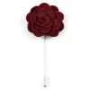 Warren Asher Boutonnière Rose Bordeaux 22