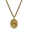 Lucleon Sanctus | Collier Doré Le Cœur Immaculé De Marie 17