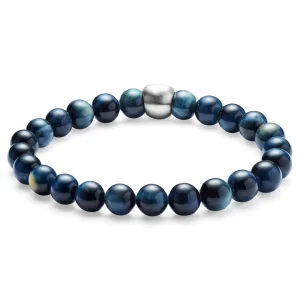 Lucleon Bracelet Œil De Tigre Gris 7