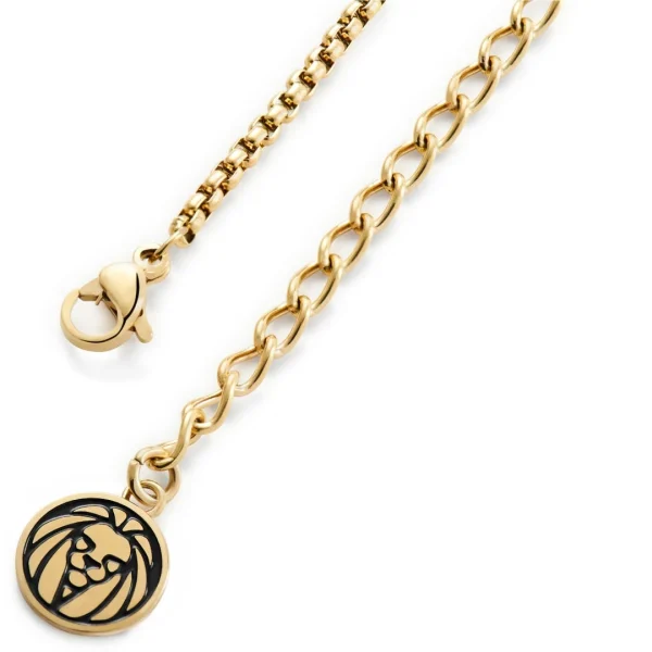 Lucleon Collier à Pendentif Doré Icarus Damiano 7