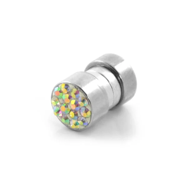 Fort Tempus Boucle D’oreille Magnétique Zircone Multicolore 6 Mm 1