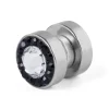 Fort Tempus Boucle D’oreille Magnétique à Cristaux Noirs Et Translucides De 8 Mm 14