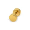 Lucleon Boucle D’oreille Dorée – 6mm 17